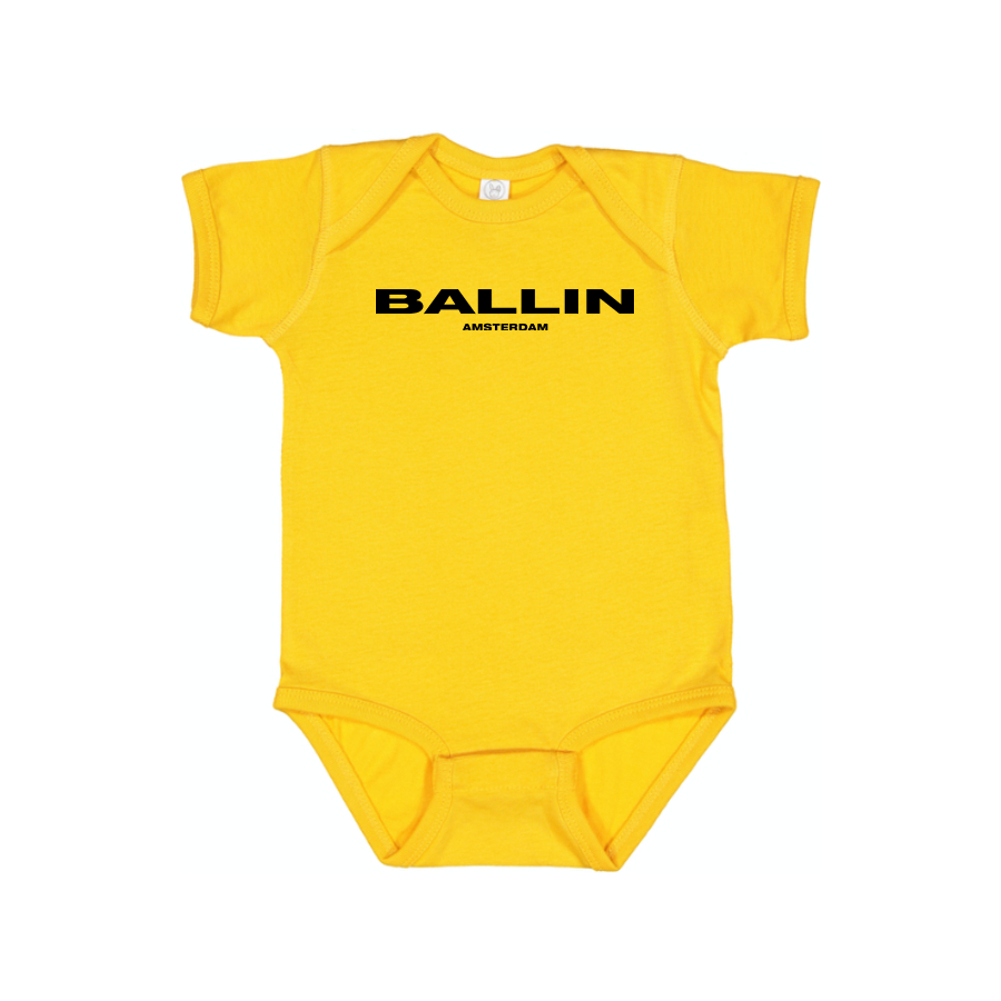 Ballin Logo Baby Onesie Romper