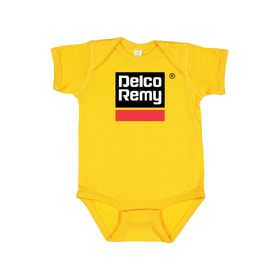 Delco Remy Logo Baby Onesie Romper