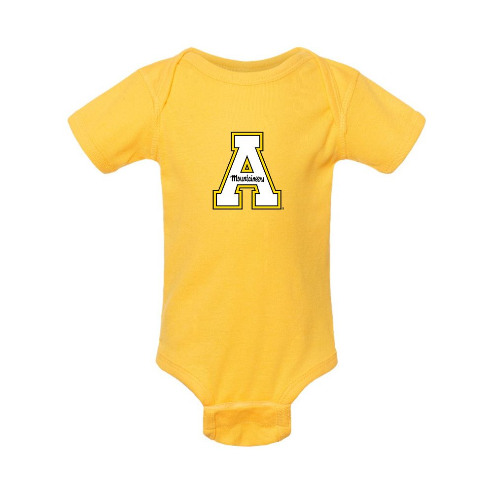 Appalachian State Mountaineers  Rabbit Skins Infant Baby Rib Bodysuit