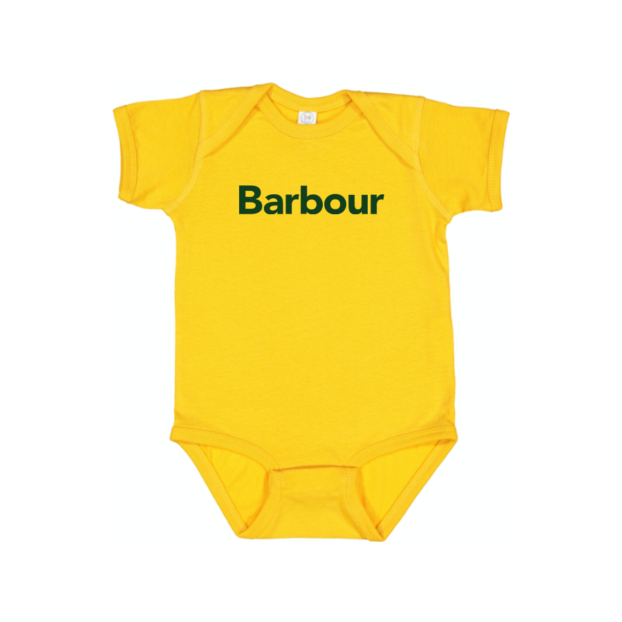 Barbour Logo Baby Onesie Romper