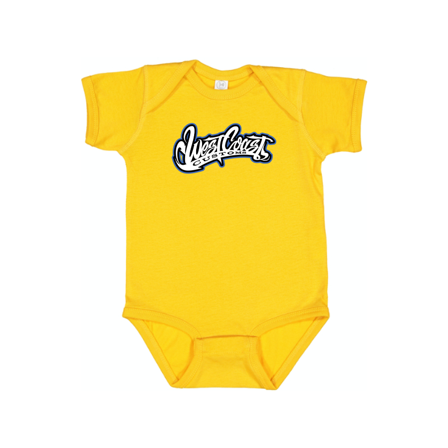 West Coast Customs Logo Baby Onesie Romper