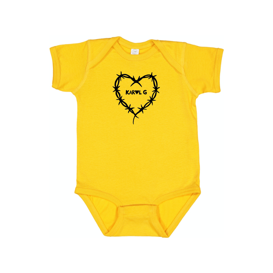 KAROL G Logo Baby Onesie Romper