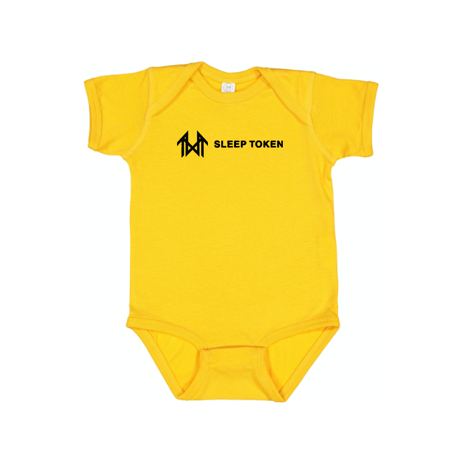Sleep Token Logo  Baby Onesie Romper