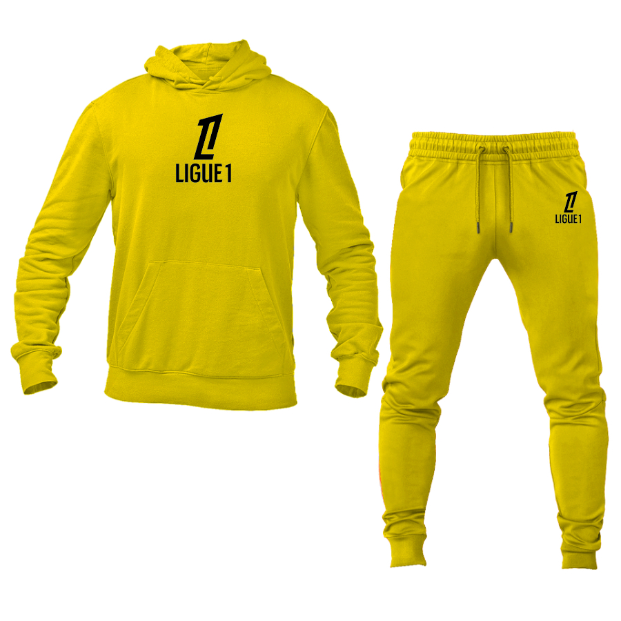 Men's Ligue 1 Logo Hoodie Joggers Set