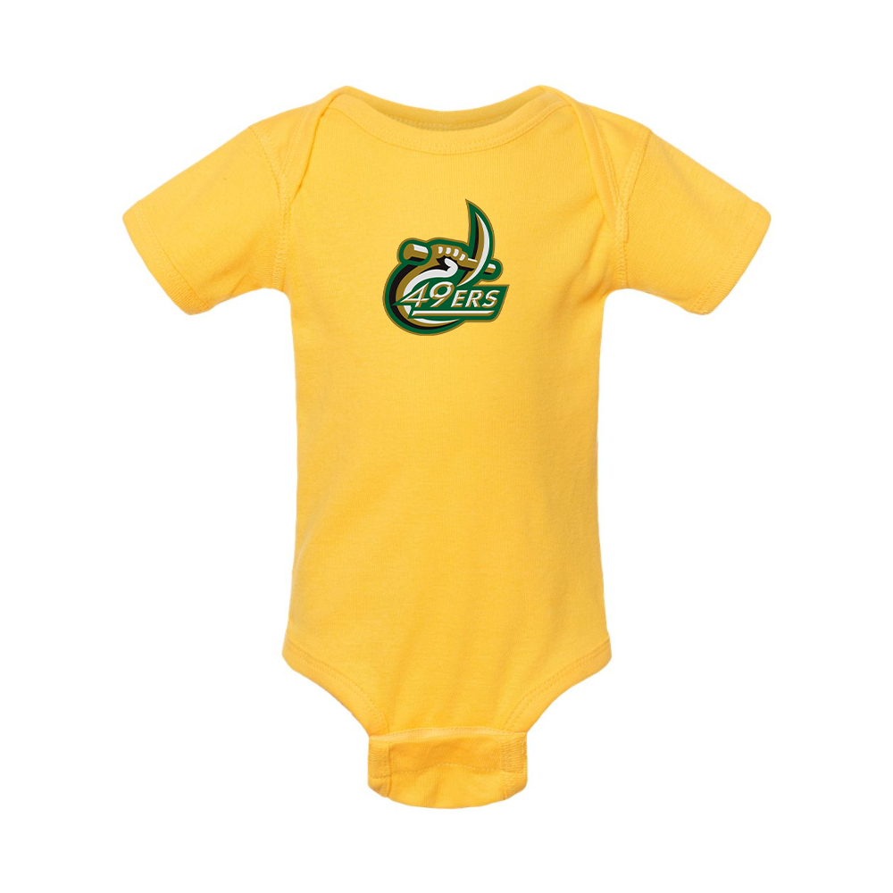 Charlotte 49ers Rabbit Skins Infant Baby Rib Bodysuit
