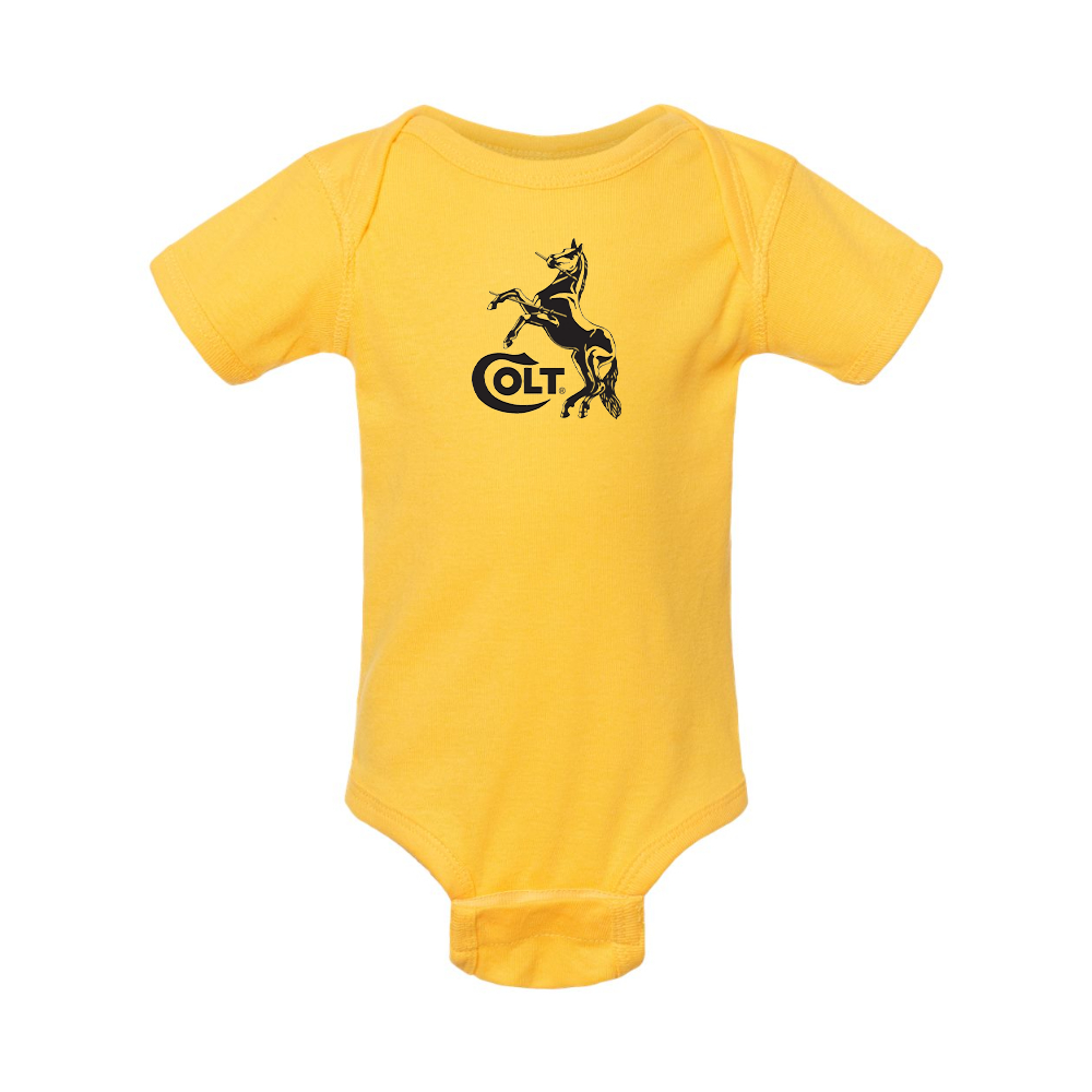 Colt Horse Rabbit Skins Infant Baby Rib Bodysuit