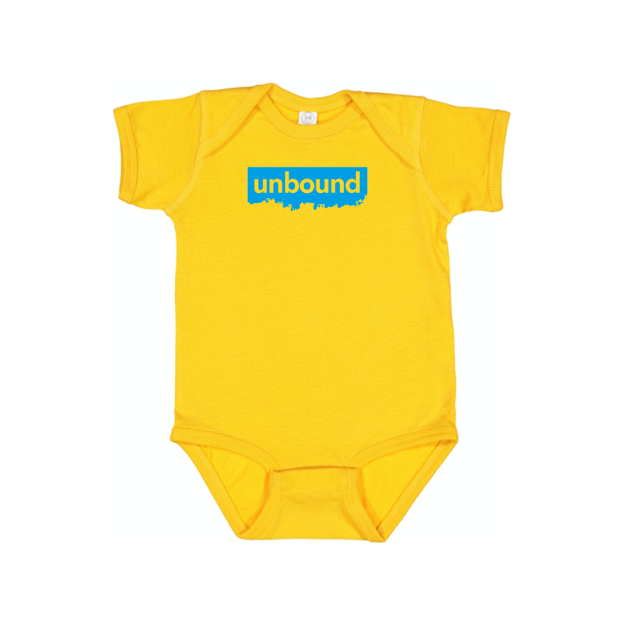 Unbound Live Logo  Baby Onesie Romper
