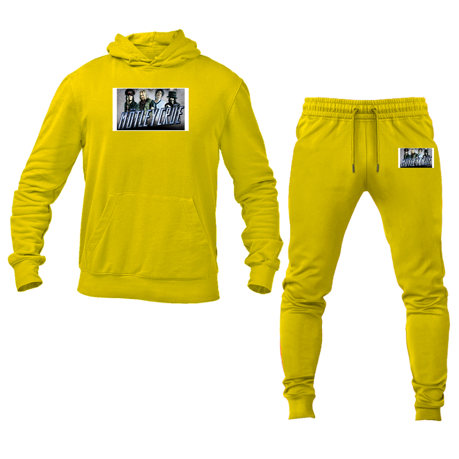 Men's  Motley Crue Logo Hoodie Joggers Set