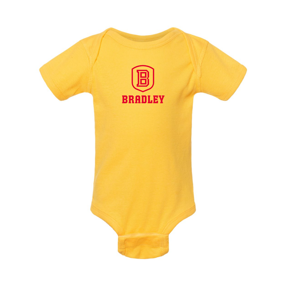 Bradley Braves Rabbit Skins Infant Baby Rib Bodysuit