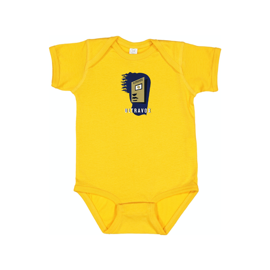 Ultravox Logo  Baby Onesie Romper