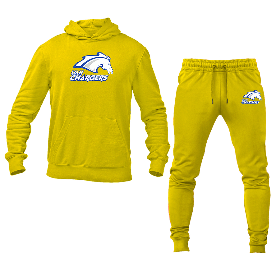 Men's Alabama Huntsville Chargers Hoodie Joggers Set