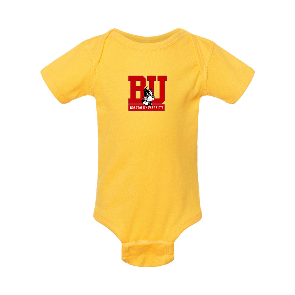 Boston University Terriers Rabbit Skins Infant Baby Rib Bodysuit