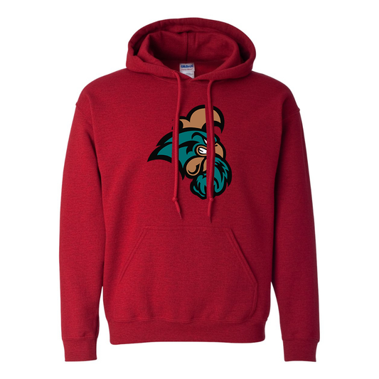 Men's  Coastal Carolina Chanticleers  Gildan  Heavy Blend Hooded Sweatshirt