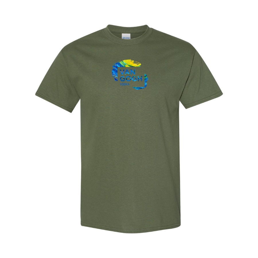 Men's Van Gogh Logo Cotton T-Shirt