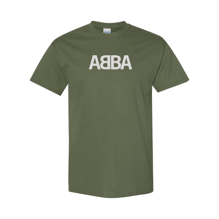 Men's Abba Logo Cotton T-Shirt