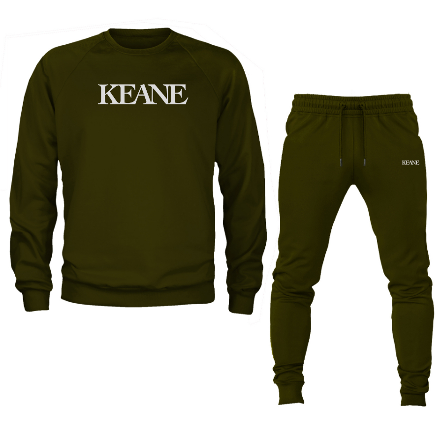 Men's Keane Crewneck Sweatshirt Joggers Suit