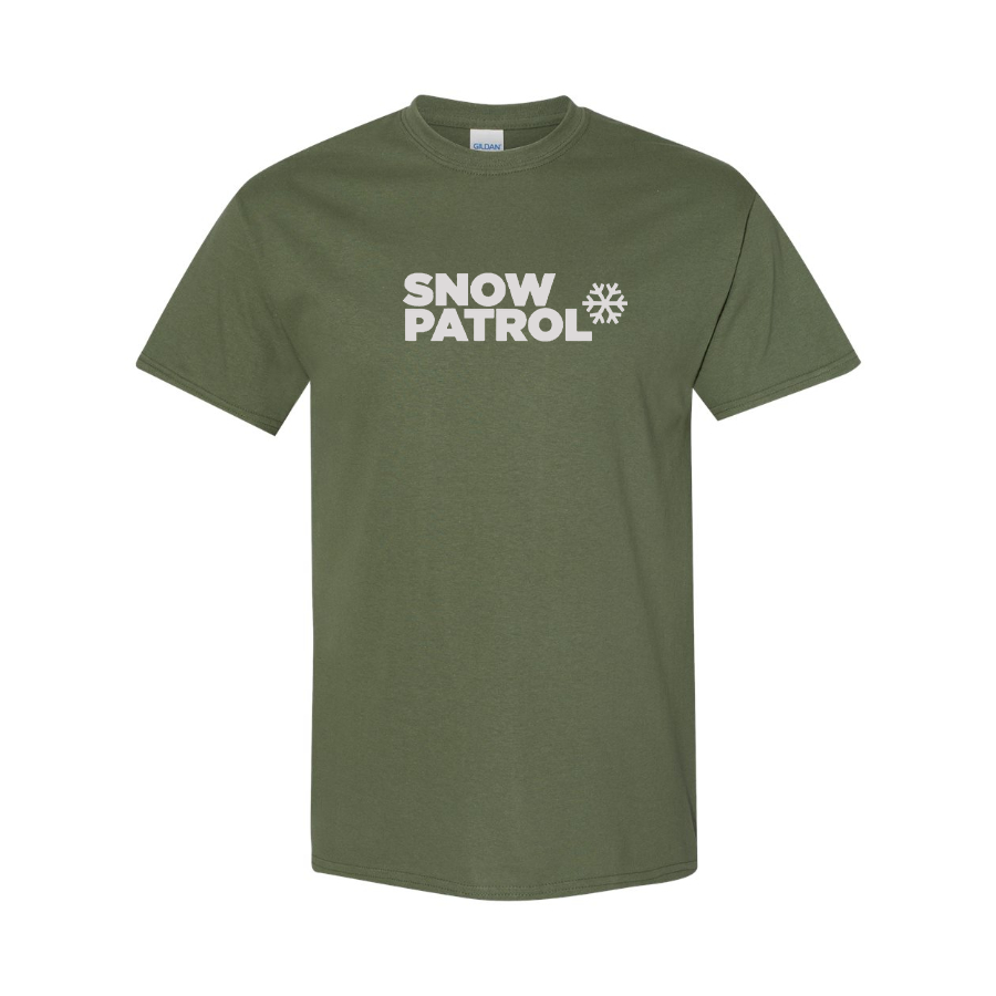 Men's Snow Patrol Logo Cotton T-Shirt