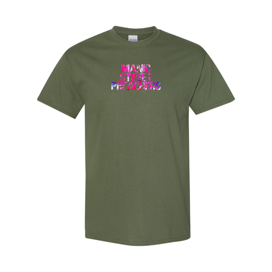 Men's Manic Street Preachers Logo Cotton T-Shirt
