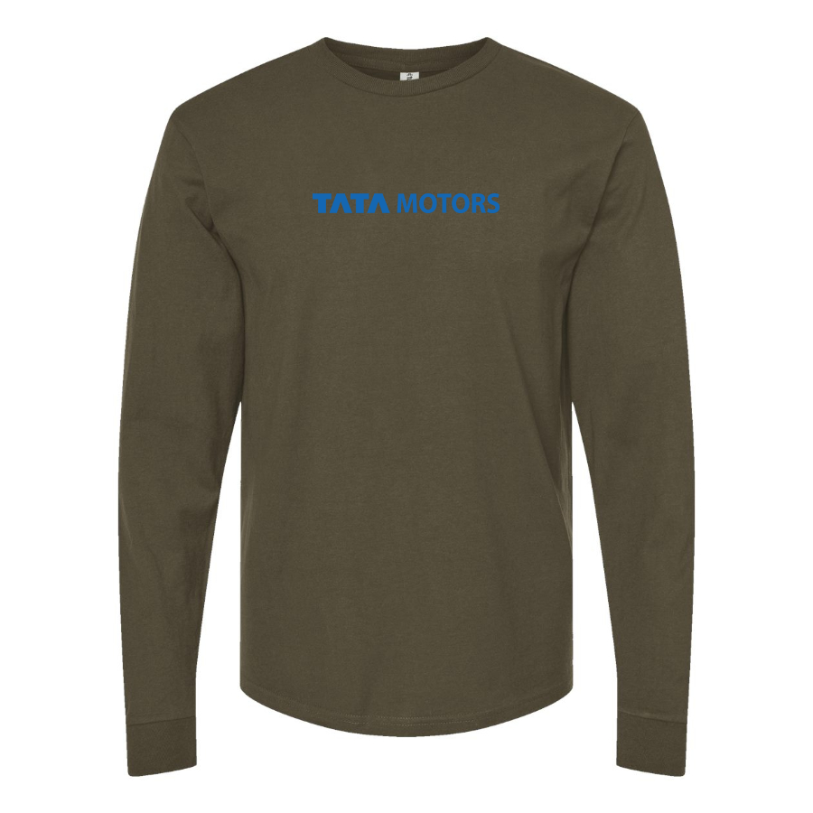 Men's Tata Logo Cotton Long Sleeve T-Shirt