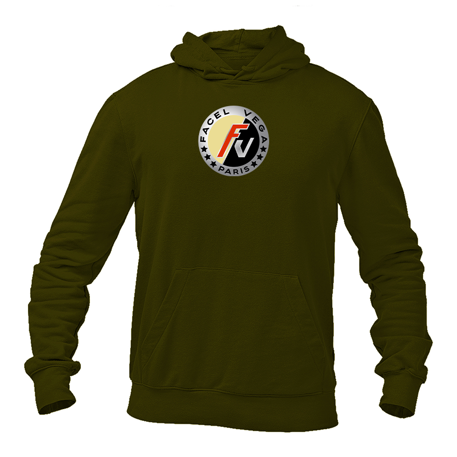 Men's Facel Vega Logo Pullover Hoodie
