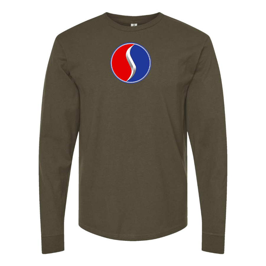 Men's Studebaker Logo Cotton Long Sleeve T-Shirt