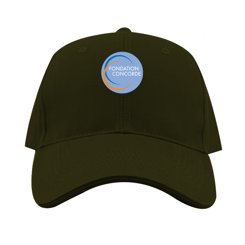 Fondation Concorde Logo  Dad Baseball Cap Hat