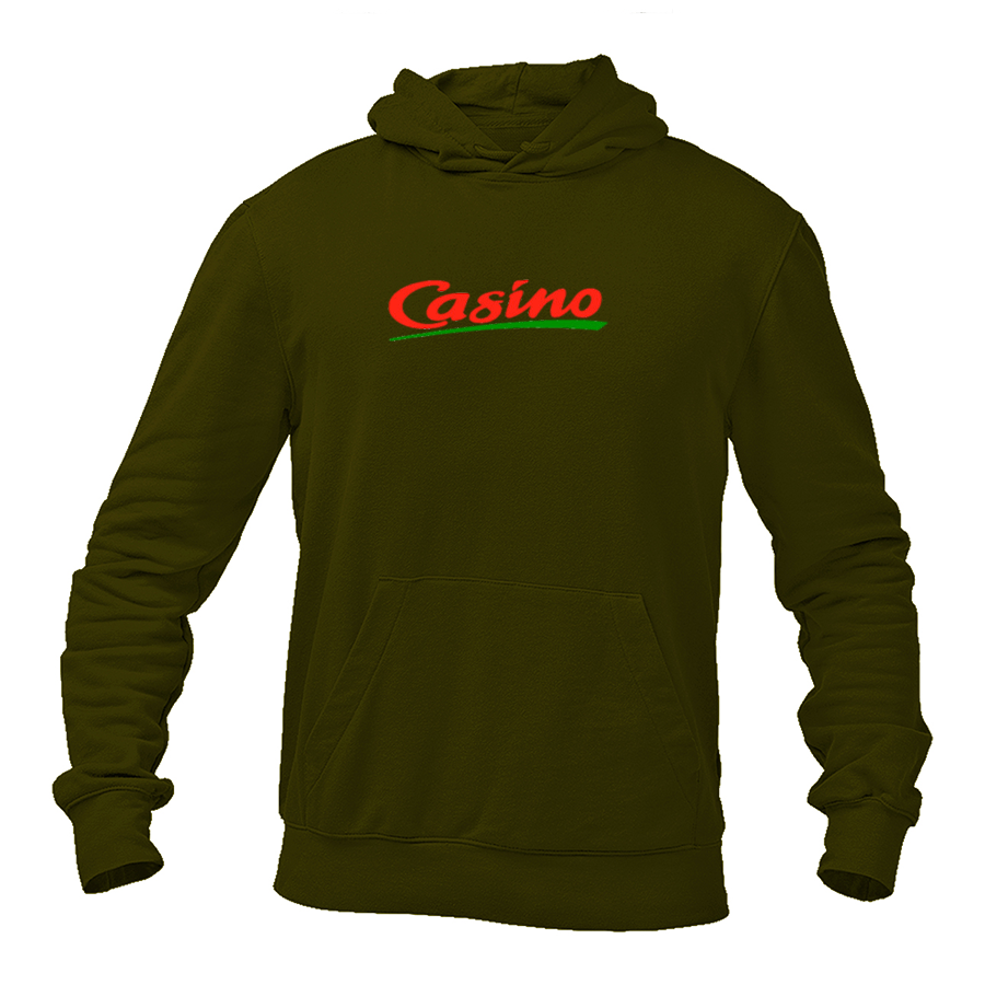 Men's Casino Logo Pullover Hoodie