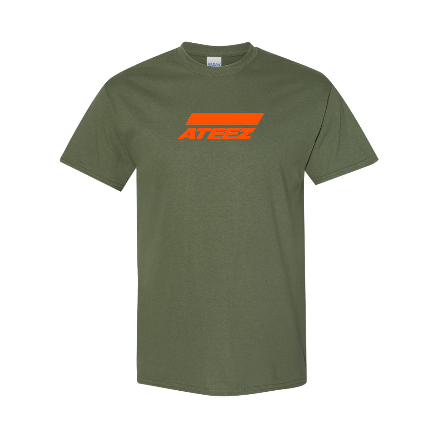 Men's Ateez Logo Cotton T-Shirt