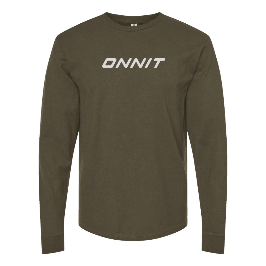 Men's Onnit Logo Cotton Long Sleeve T-Shirt