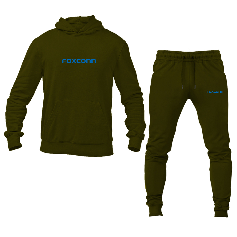 Men's Foxconn Logo Hoodie Joggers Set