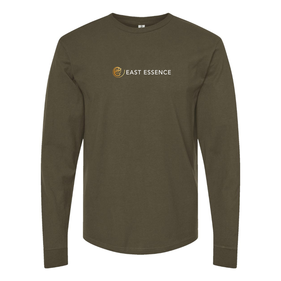 Men's East Essence Logo Cotton Long Sleeve T-Shirt