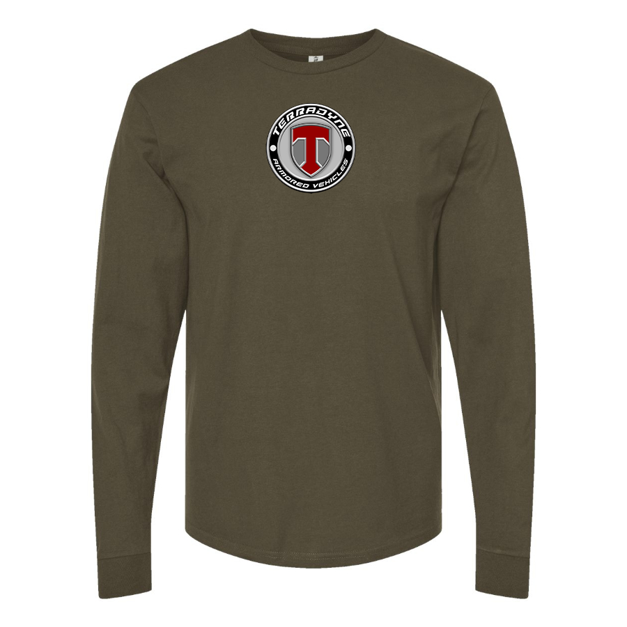 Men's Terradyne Logo Cotton Long Sleeve T-Shirt