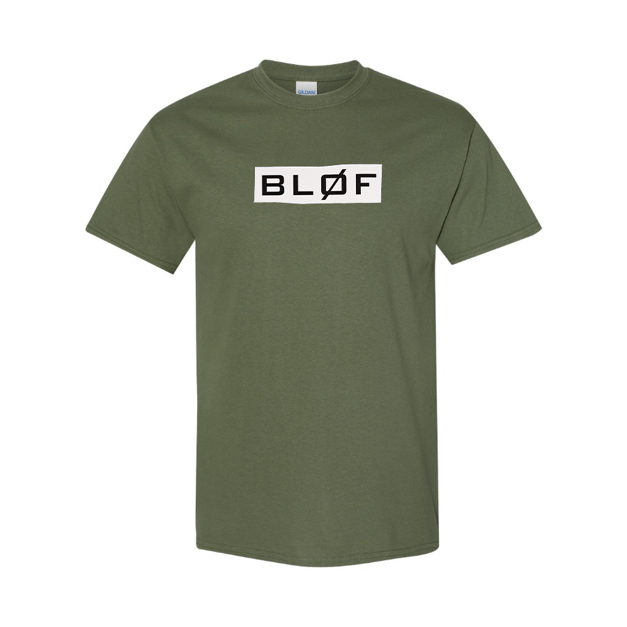Men's BLØF Logo Cotton T-Shirt