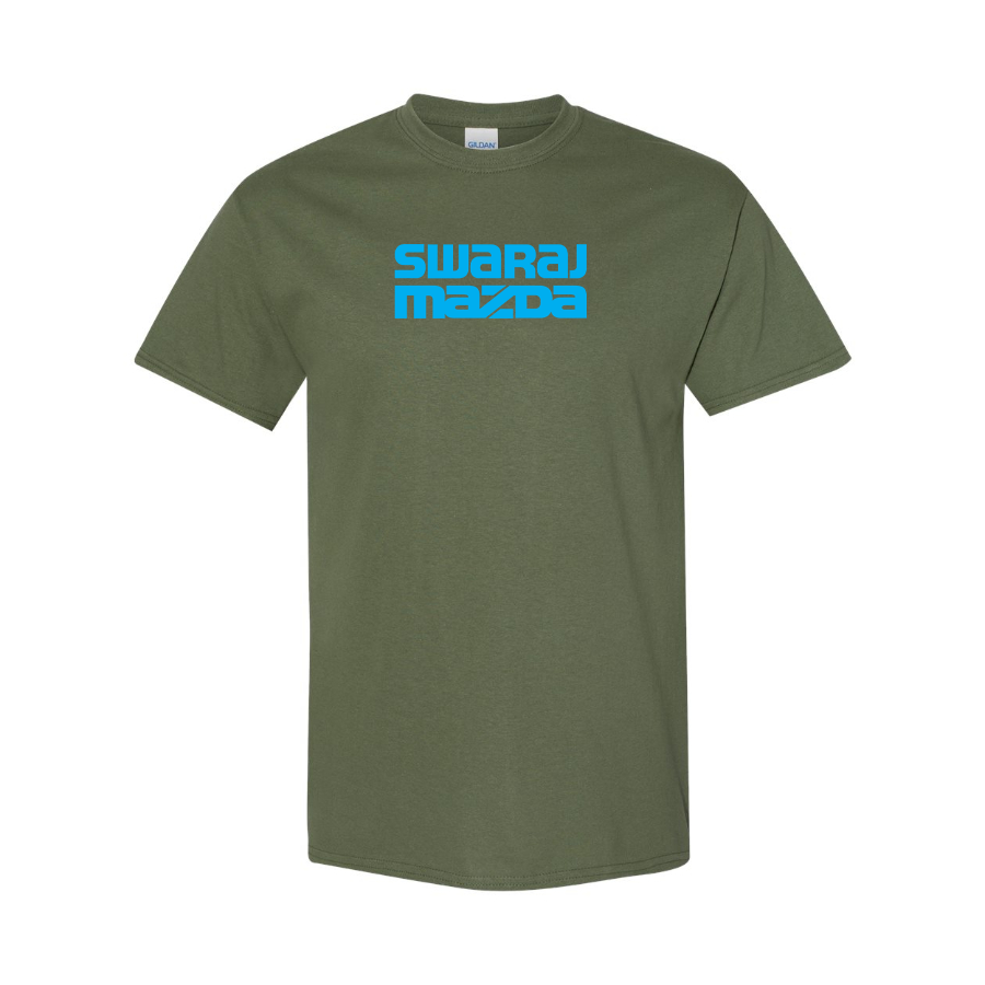Men's Swaraj Mazda Logo Cotton T-Shirt