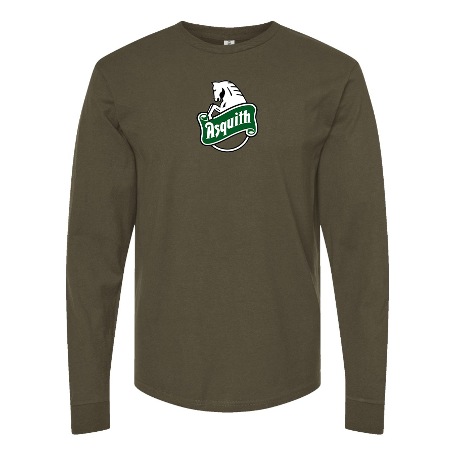 Men's Asquith Logo Cotton Long Sleeve T-Shirt