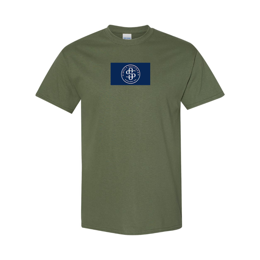 Men's Simply Southern Logo Cotton T-Shirt