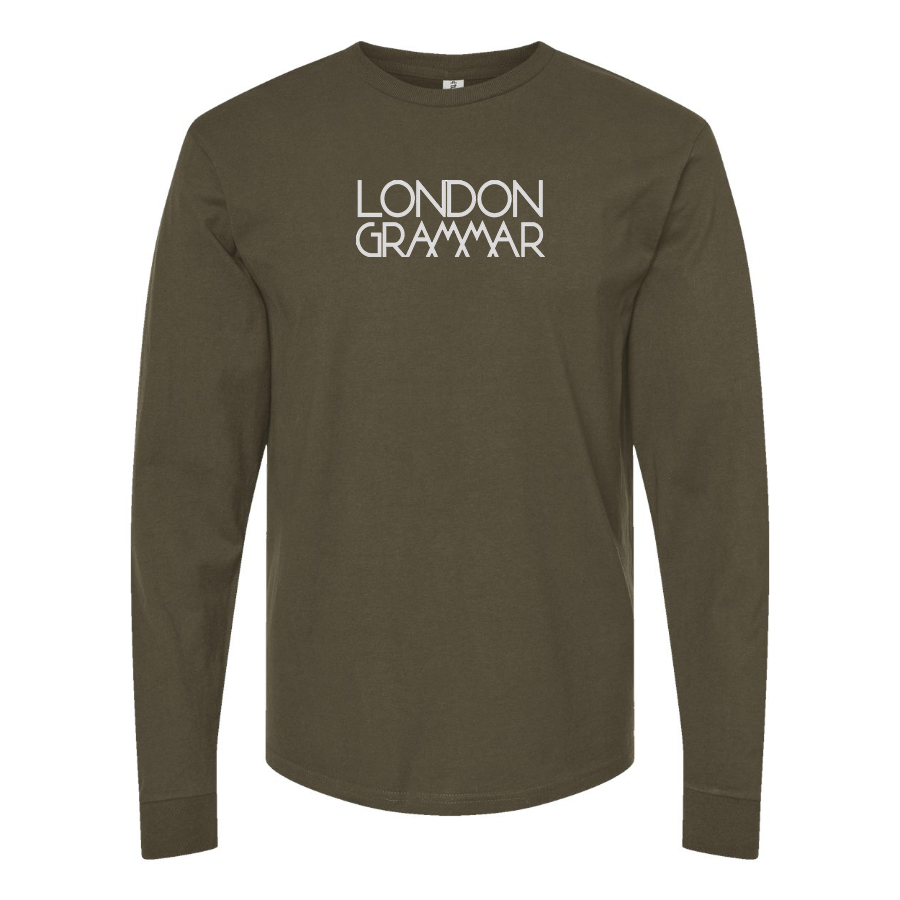 Men's London Grammar  Logo Cotton Long Sleeve T-Shirt