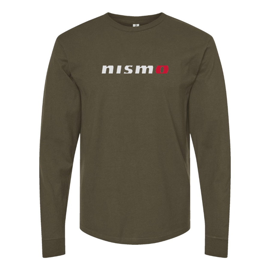 Men's Nismo Logo Cotton Long Sleeve T-Shirt