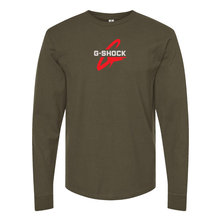 Men's G Shock Cotton Long Sleeve T-Shirt