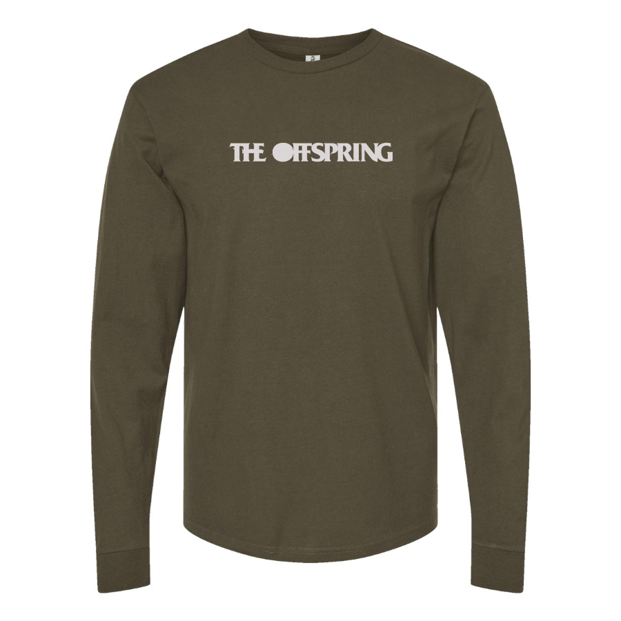 Men's The Offspring Latest Logo Cotton Long Sleeve T-Shirt