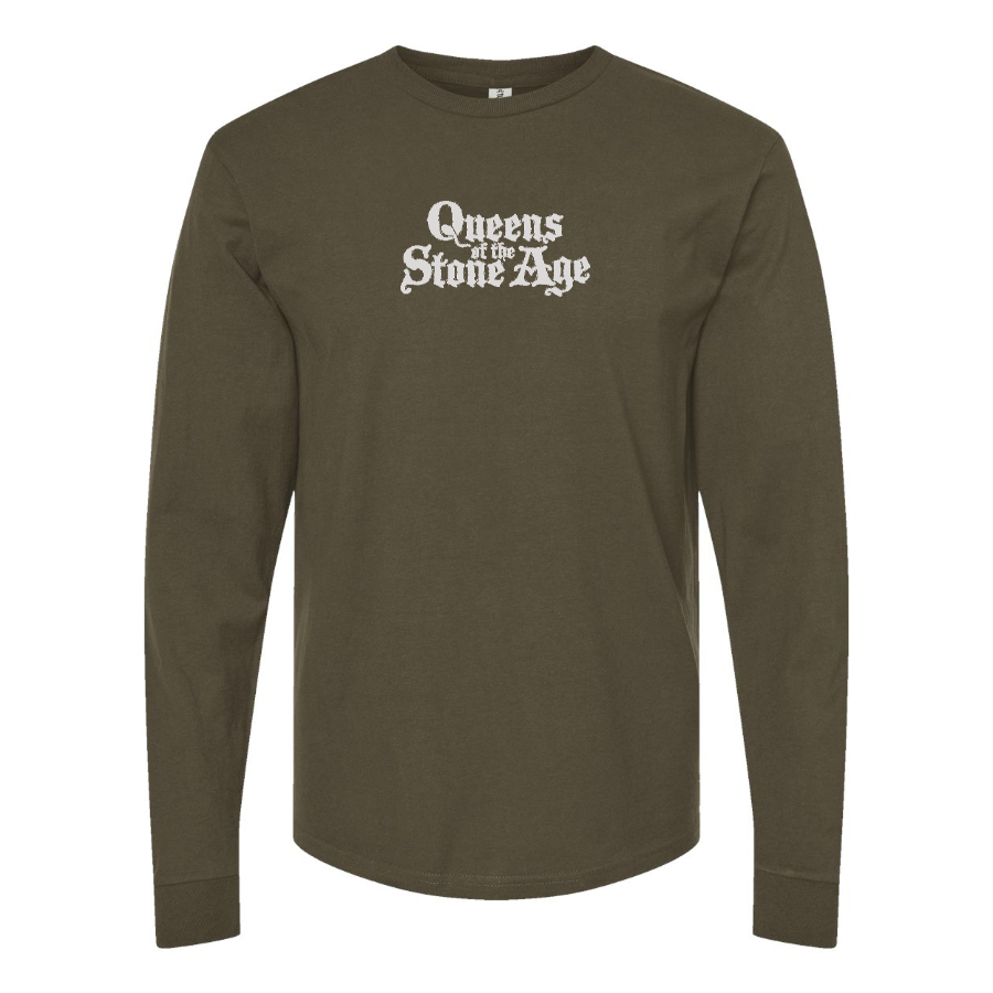 Men's Queens of the Stone Age Cotton Long Sleeve T-Shirt