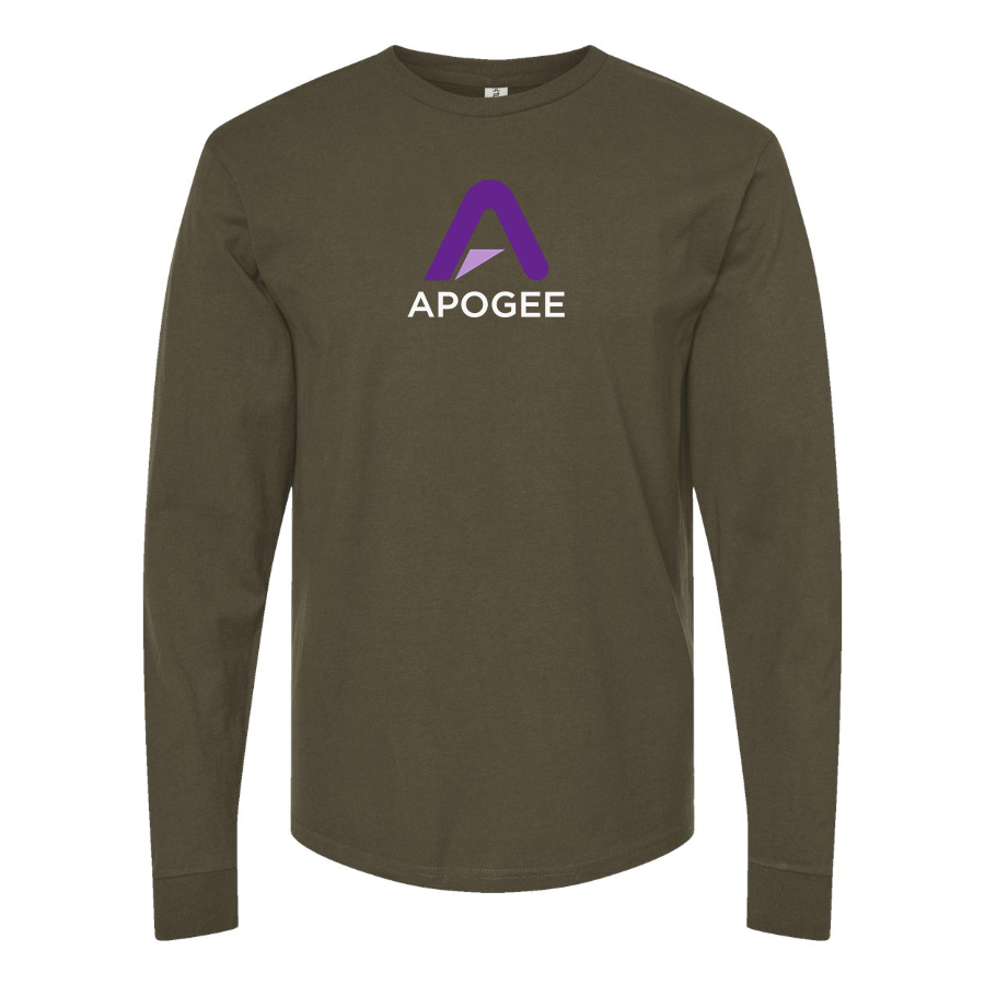 Men's Apogee Electronics Logo Cotton Long Sleeve T-Shirt