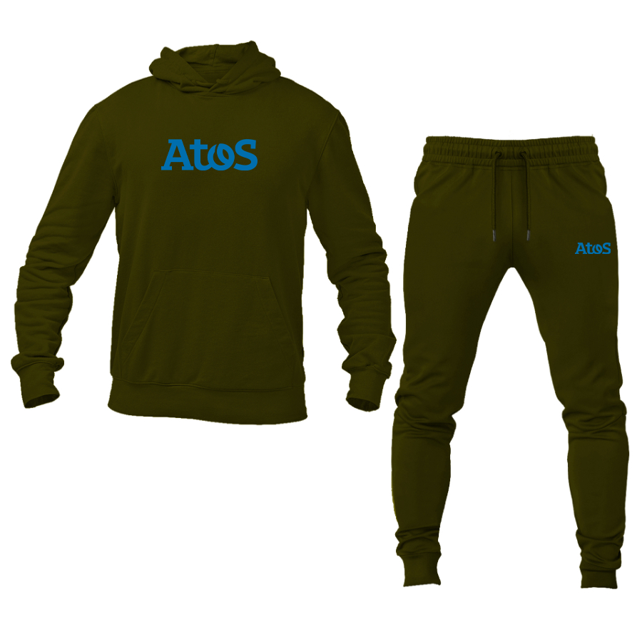 Men's Atos Logo Hoodie Joggers Set