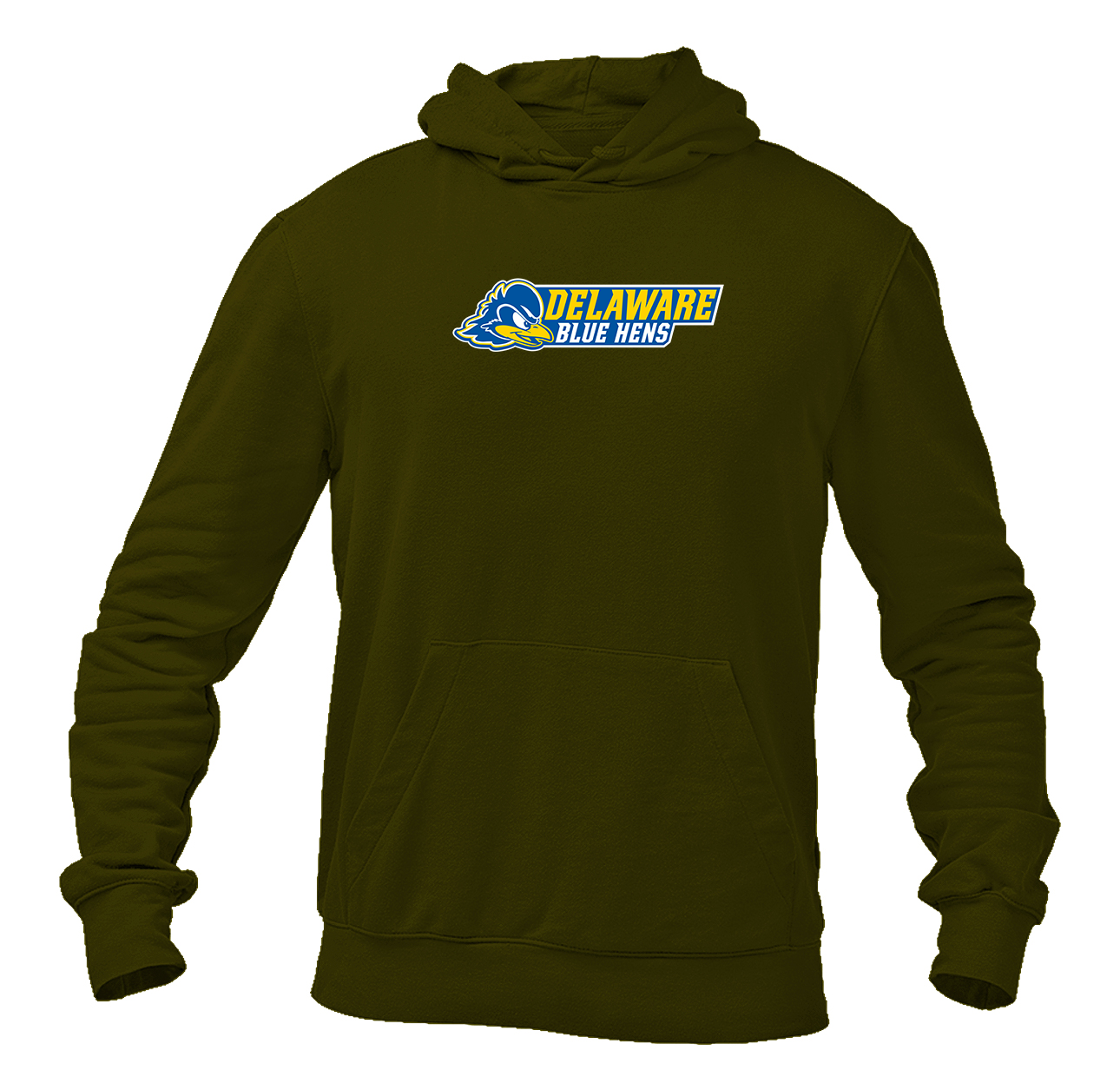 Men's  Delaware Blue Hens  Softstyle Midweight Hooded Sweatshirt
