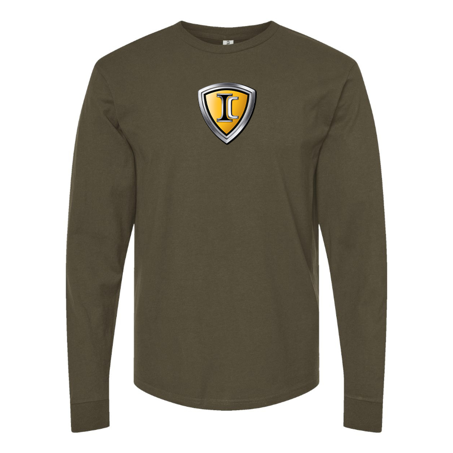 Men's IC Bus  Logo Cotton Long Sleeve T-Shirt