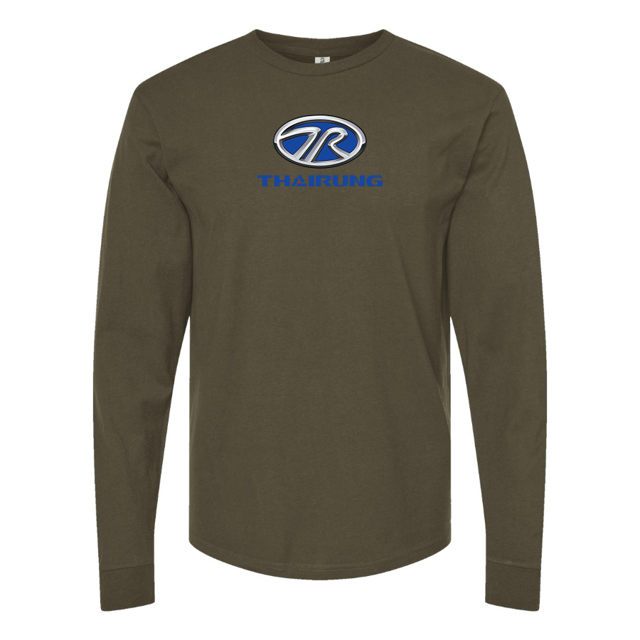 Men's Thairung Logo Cotton Long Sleeve T-Shirt