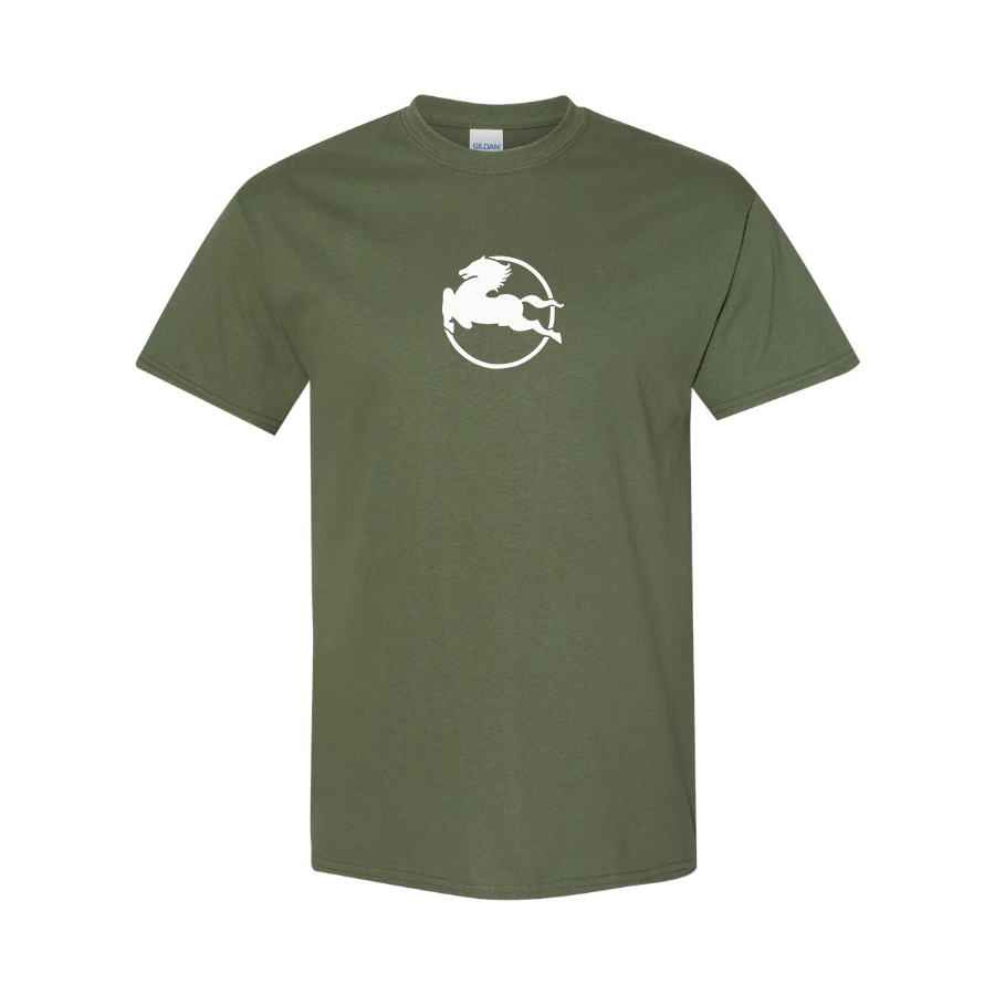Men's Pegaso Logo Cotton T-Shirt