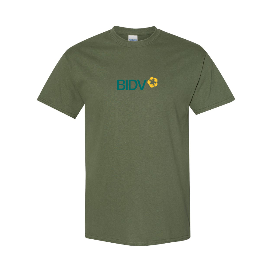 Men's BIDV Logo Cotton T-Shirt
