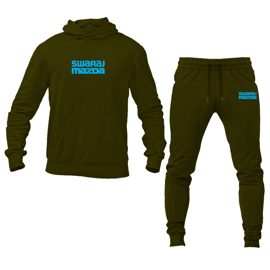 Men's Swaraj Mazda Logo Hoodie Joggers Set