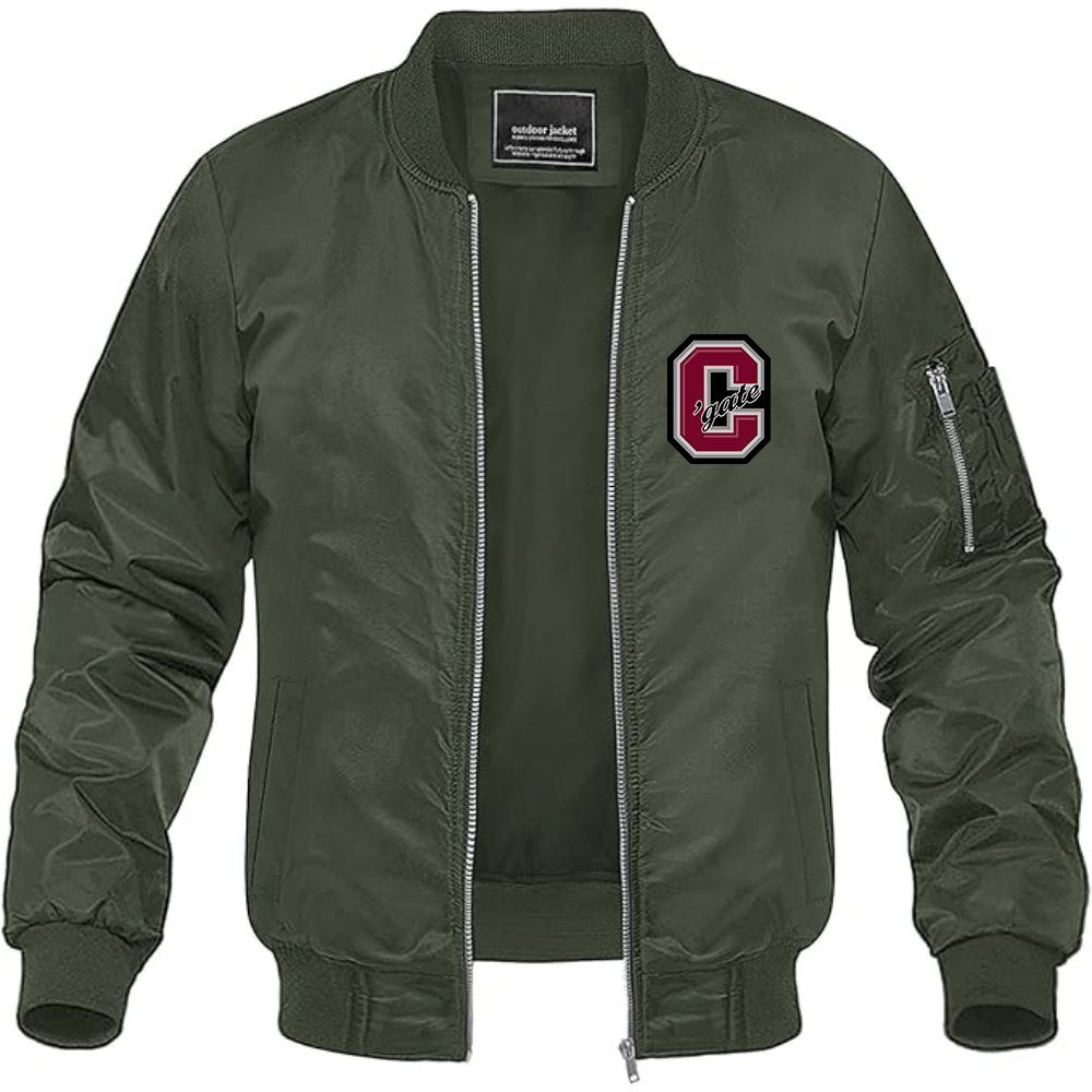 Men's Colgate Raiders  Lightweight Bomber Jacket Windbreaker Softshell Varsity Jacket Coat